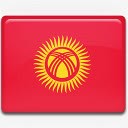 吉尔吉斯斯坦国旗国国家标志素材