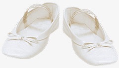 舞鞋png免抠素材_新图网 https://ixintu.com 白色鞋子 白鞋 脚饰 芭蕾鞋