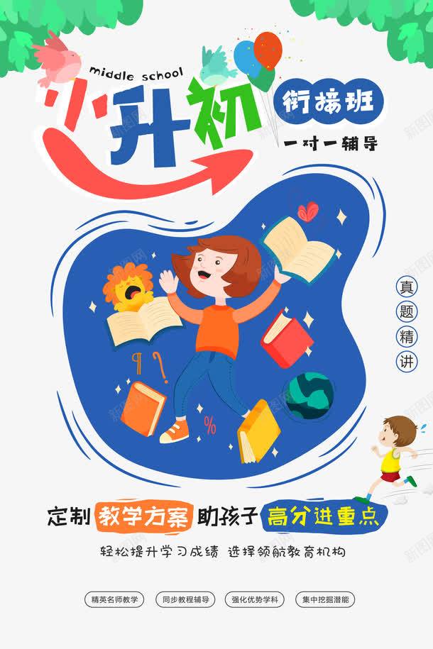 幼升小学png免抠素材_新图网 https://ixintu.com 卡通 小升初 小学 幼升小 真题精讲 衔接班