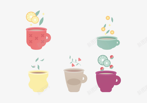 创意茶杯png免抠素材_新图网 https://ixintu.com 创意 卡通 手绘 杯具 茶杯