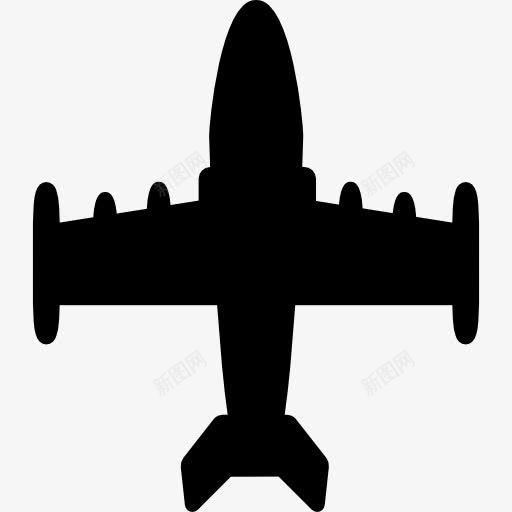 四发动机飞机图标png_新图网 https://ixintu.com 机场 空军 运输 飞机