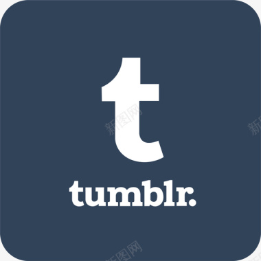Tumblr手机应用图标图标
