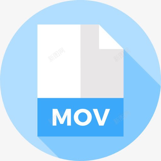 MOV图标png_新图网 https://ixintu.com MOV 扩展 文件 文件和文件夹 文档 格式 档案