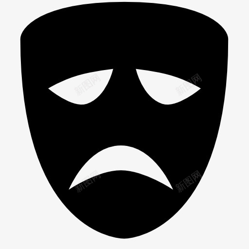 悲剧面具Windows8icons图标png_新图网 https://ixintu.com mask tragedy 悲剧 面具