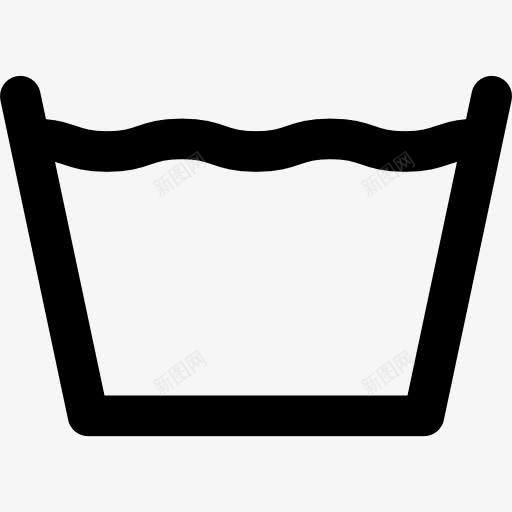 洗图标png_新图网 https://ixintu.com 桶 水 洗涤 洗脸 洗衣机