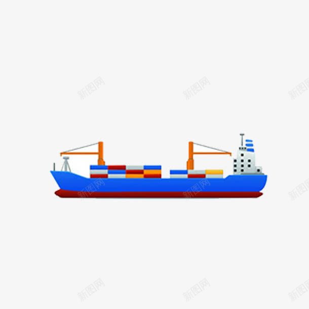 货船png免抠素材_新图网 https://ixintu.com 旅游 运输 进口