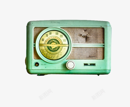 欧式复古收音机png免抠素材_新图网 https://ixintu.com 复古 收音机 欧式 绿色