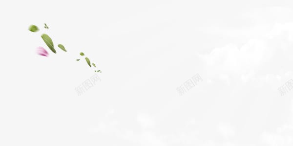 合成海报云元素png免抠素材_新图网 https://ixintu.com 云朵 元素 叶子 合成 海报 白云 绿叶 装饰