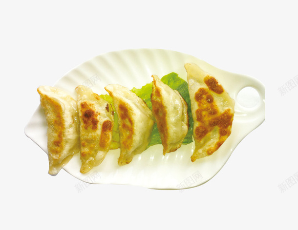 五个煎饺png免抠素材_新图网 https://ixintu.com 寿司 料理 煎饺 美食