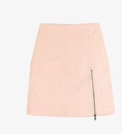 粉色包臀裙素材