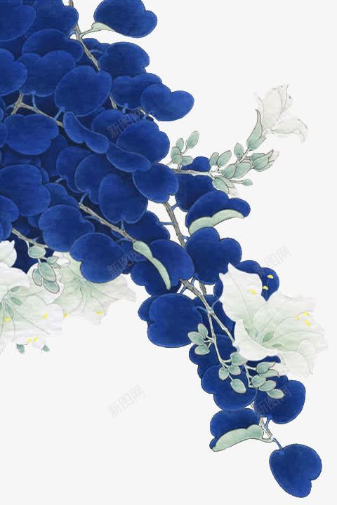 蓝色手绘花png图片免费下载 素材0sqavqujk 新图网 蓝色手绘花png图片免费下载 素材0sqavqujk 新图网