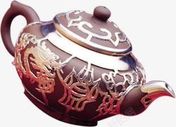 中秋节古典茶壶包装素材