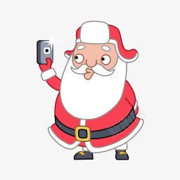 圣诞老人有问题图标png_新图网 https://ixintu.com santa selfie 圣诞老人 有问题