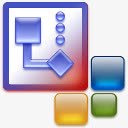 2003法甲Visio微软办公室2003图标高清图片