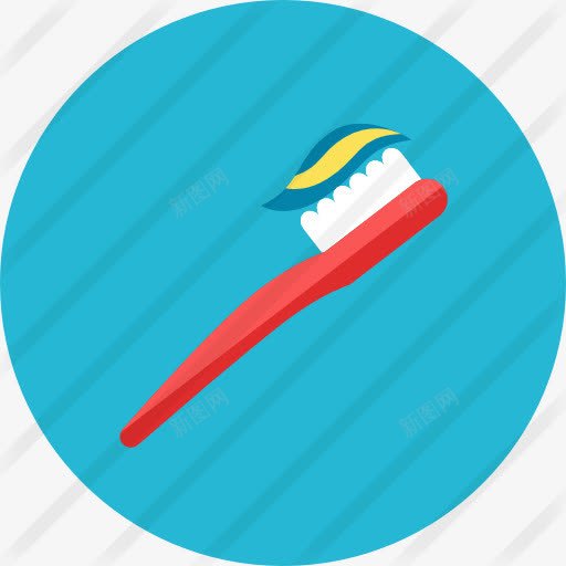 Toothbrush图标png_新图网 https://ixintu.com 保健和医疗 卫生 牙医保健牙刷 牙膏