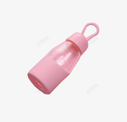 便携带随身杯png免抠素材_新图网 https://ixintu.com 产品实物 便携带 水杯 粉色