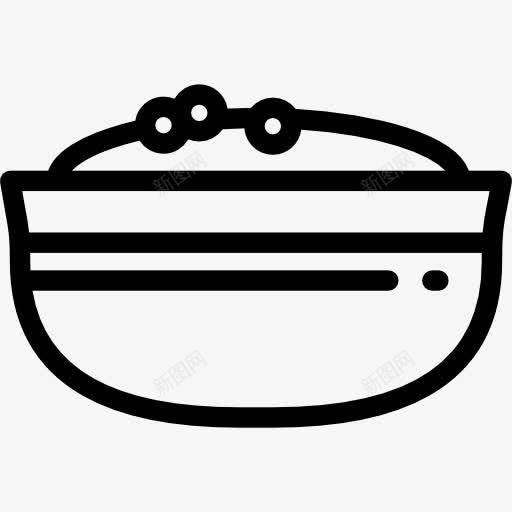 粥图标png_新图网 https://ixintu.com 健康食品 勺 盘 碟 童年 粥 粥logo 食品 食物和餐厅