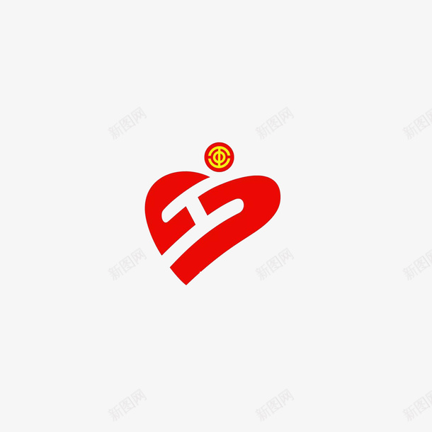 陕西工会图标标志png_新图网 https://ixintu.com logo 商标 商标设计 工会logo 工会商标 工会标志 陕西工会图标