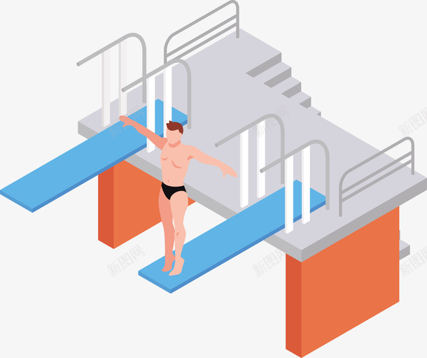 一个跳水运动员矢量图eps免抠素材_新图网 https://ixintu.com 一个运动员 矢量运动员 跳水 跳水运动员 运动员 运动员PNG 矢量图