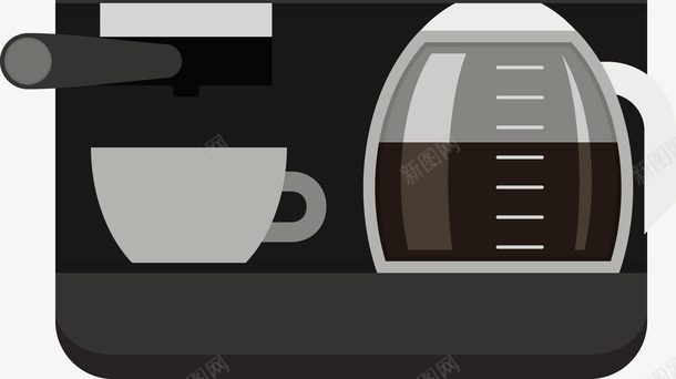 一个黑色咖啡机矢量图eps免抠素材_新图网 https://ixintu.com 一个咖啡机 咖啡机 咖啡机PNG 矢量咖啡机 黑色 黑色咖啡机 矢量图