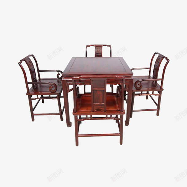 红木桌png免抠素材_新图网 https://ixintu.com 复古红木桌 实用红木桌 红木桌 结实红木桌