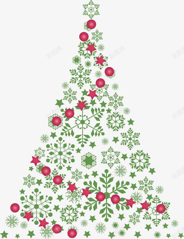 手绘图案装饰圣诞树png免抠素材_新图网 https://ixintu.com 图案 圣诞树 手绘