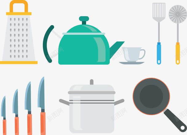烹饪食物厨师烹饪工具图标png_新图网 https://ixintu.com 厨师 烹饪 食物图标