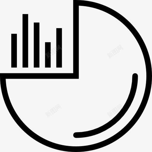 饼图图标png_新图网 https://ixintu.com 业务 业务和财务 图形 统计 统计图表 营销 财务
