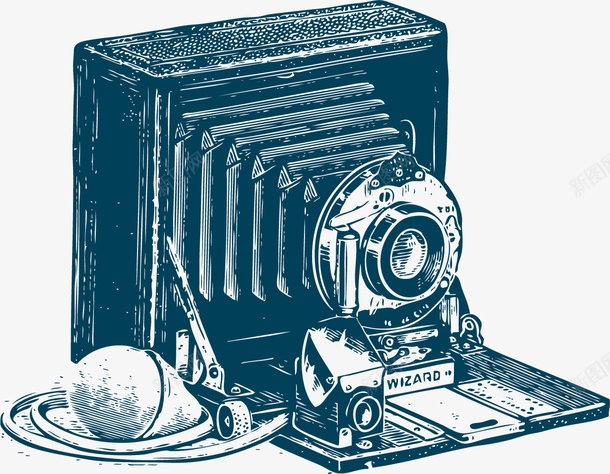 复古照相机矢量图ai免抠素材_新图网 https://ixintu.com 复古 复古照相机 旧相机 相机 破旧 老式相机 矢量图