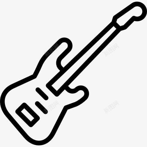 Bass图标png_新图网 https://ixintu.com 低音乐器 弦乐器 音乐 音乐和多媒体