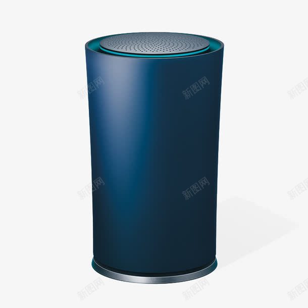 蓝色圆桶科技产品png免抠素材_新图网 https://ixintu.com 圆形产品 圆筒 圆筒形状 圆筒状 科技产品 蓝色