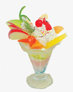 冰淇淋图案食物剪影素材