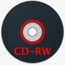 cdrw盘刻录机5魔鬼系统图标高清图片