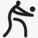 奥运会运动项目标志png免抠素材_新图网 https://ixintu.com 奥运会 排球 运动项目