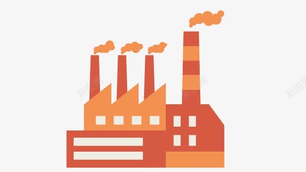 工厂矢量图eps免抠素材_新图网 https://ixintu.com 工厂 工厂剪影 矢量工厂 矢量图