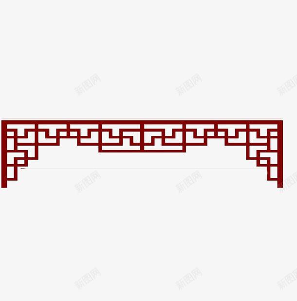 中国风门楣装饰元素png免抠素材_新图网 https://ixintu.com 中国风 装饰 门楣 雕花