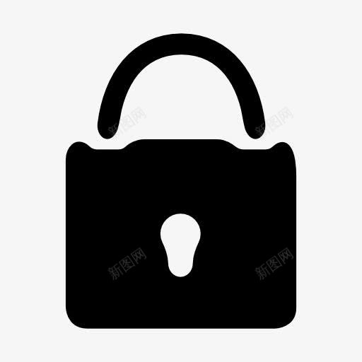 网页锁头图标png_新图网 https://ixintu.com lock 锁