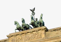 勃兰登堡门上的雕塑素材