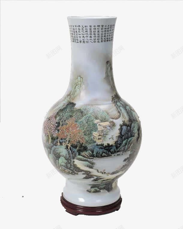 陶瓷作品png免抠素材_新图网 https://ixintu.com 古玩陶瓷 陶瓷花瓶 雕花陶瓷