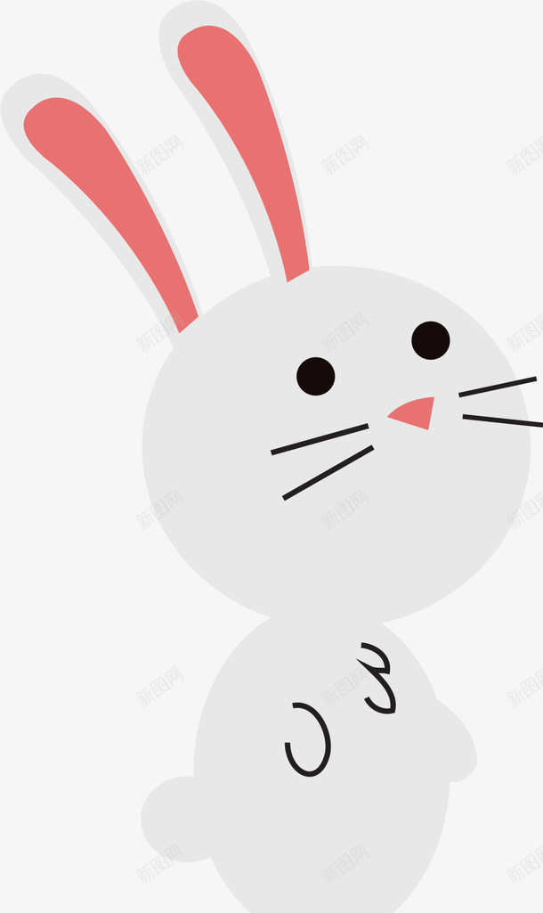 呆萌可爱复活节兔子png免抠素材_新图网 https://ixintu.com Easter Happy 可爱兔子 呆萌兔子 复活节 复活节快乐 小白兔 装饰图案