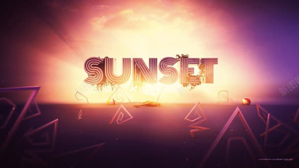 动感纹状的sunset背景jpg设计背景_新图网 https://ixintu.com sunset 动感 素材 背景