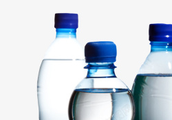 装满瓶子透明解渴装满水的塑料瓶饮用水实高清图片