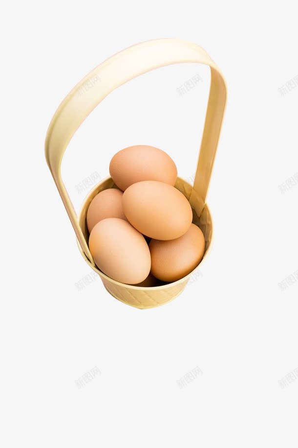 鸡蛋包装竹篮png免抠素材_新图网 https://ixintu.com 免扣 实物拍摄 竹篮 篮子 篮子里的鸡蛋 鸡蛋 鸡蛋包装 鸡蛋托 黄色