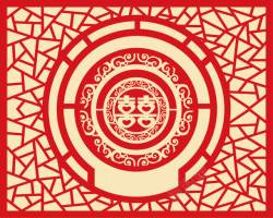 窗喜矢量图素材