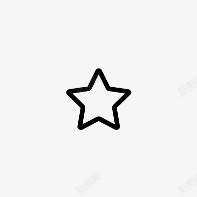五角星的图标png_新图网 https://ixintu.com 五角星 星星 星星图标 正五角星 闪亮