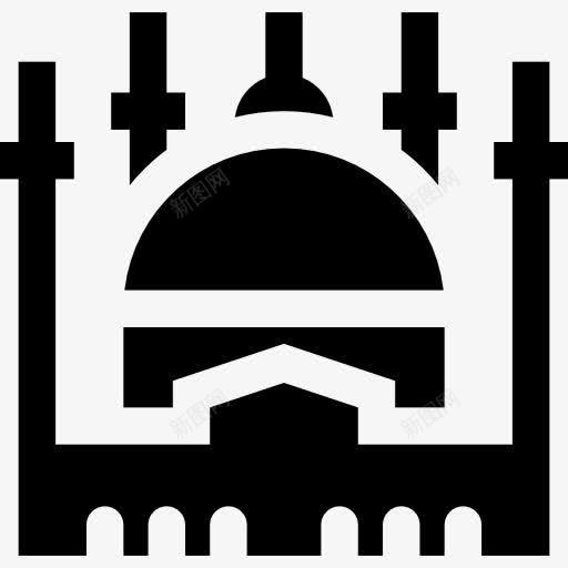 Hagiasophia图标png_新图网 https://ixintu.com 伊斯坦布尔 古老的建筑 土耳其 圣索菲亚大教堂 地标 纪念碑
