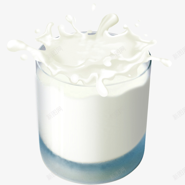 溅起的奶花口味好psd免抠素材_新图网 https://ixintu.com 免扣素材 口味正 溅起的奶花 营养