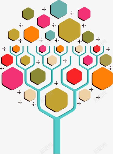 形状png免抠素材_新图网 https://ixintu.com 信息 信息连接 形状 树