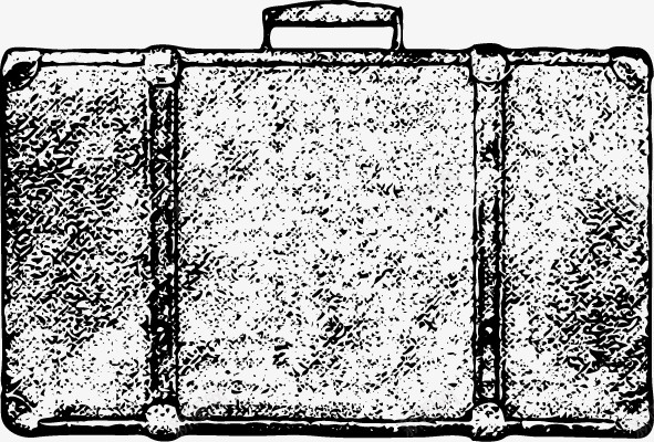 手绘行李箱图标png_新图网 https://ixintu.com PNG图形 PNG装饰 手绘 灰色 行李箱 装饰