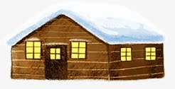 冬日创意雪景建筑png免抠素材_新图网 https://ixintu.com 冬日 创意 建筑 雪景